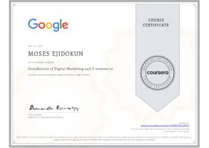 foundation of digital marketing certificate