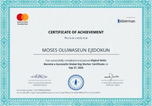 jobberman certificate